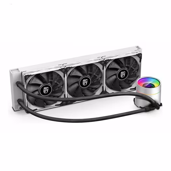 خنک کننده مایع پردازنده دیپ کول Gamer Storm CASTLE 360EX WHITE