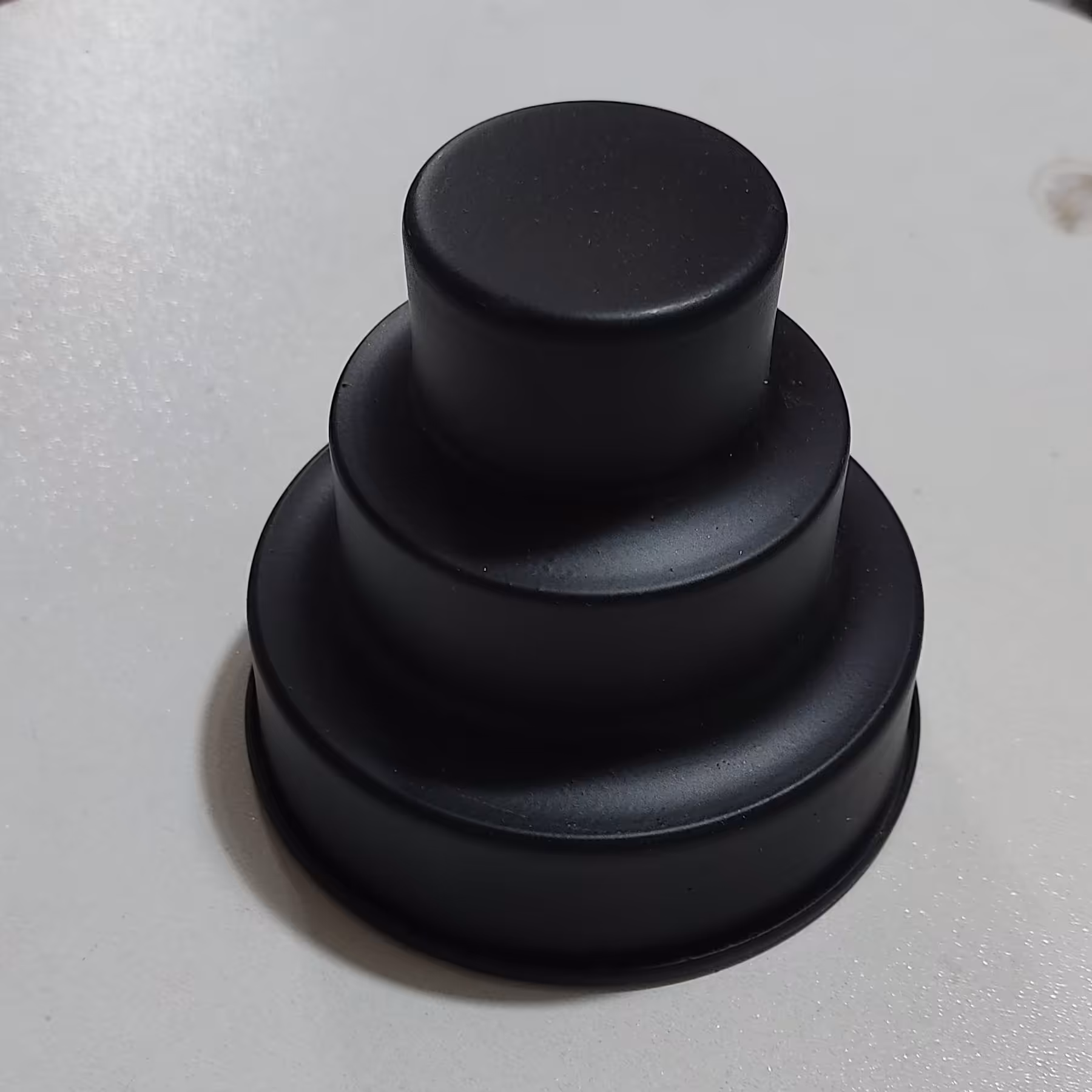 قالب سه طبقه مینی قطر کف 4 و نیم دهانه10 و نیم و ارتفاع 10 سانت تفلون