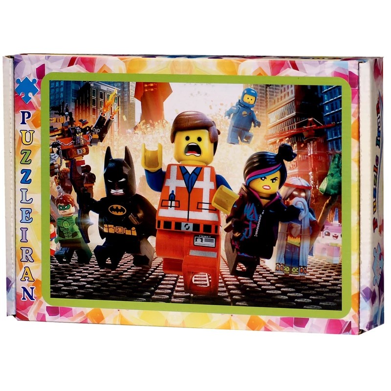 پازل 140تکه ایران پازل در طرح های کارتنی