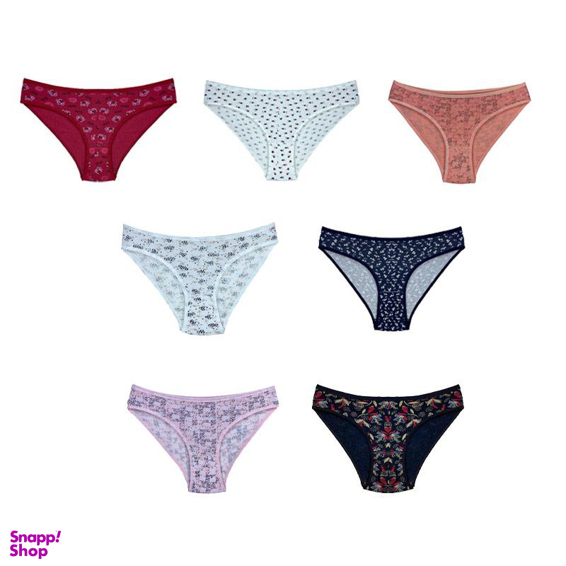 شورت نخی کد 1145 مجموعه 7 عددی