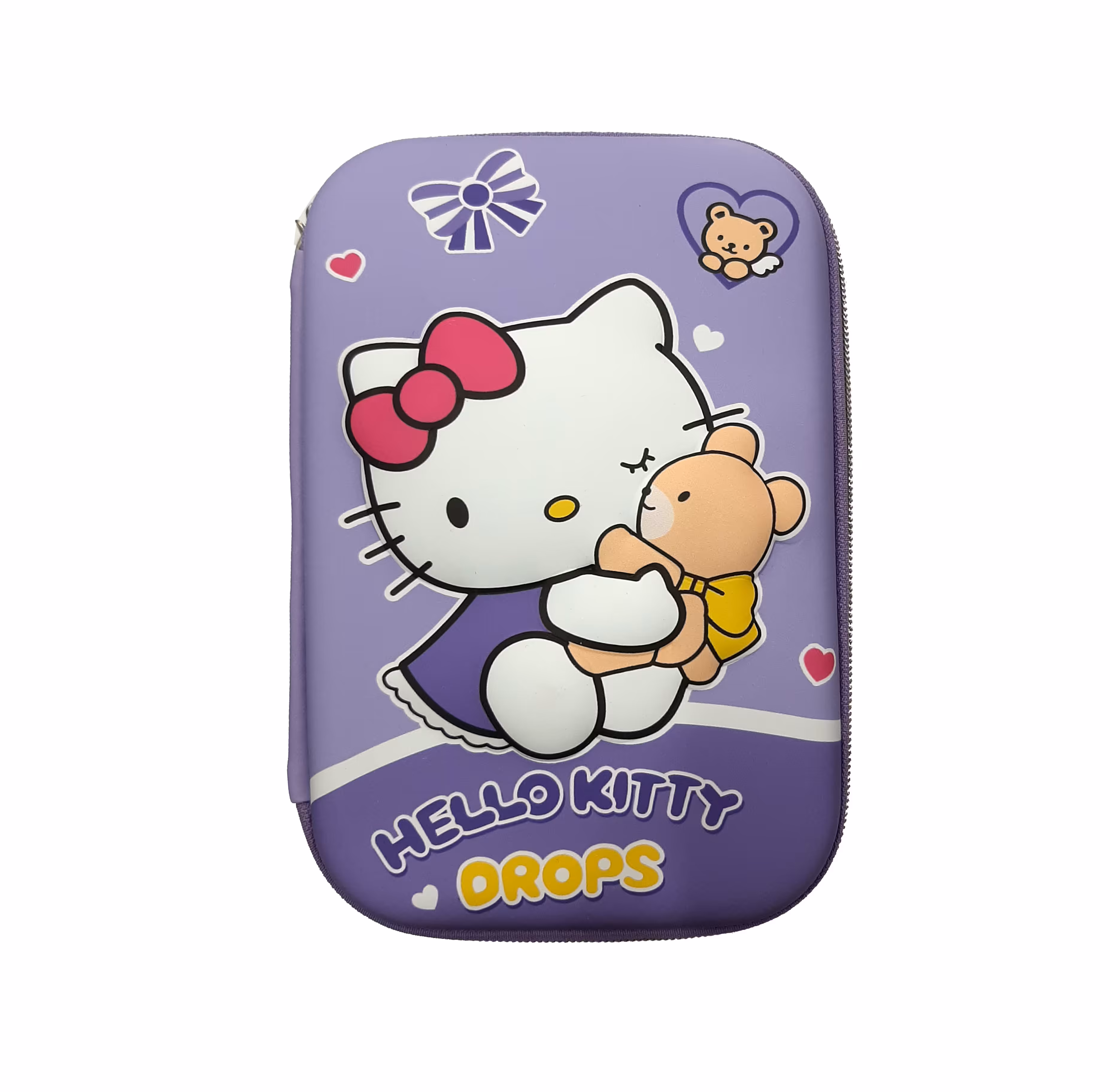 جامدادی کتابی سه بعدی بزرگ طرح هلو کیتی و خرس تدی