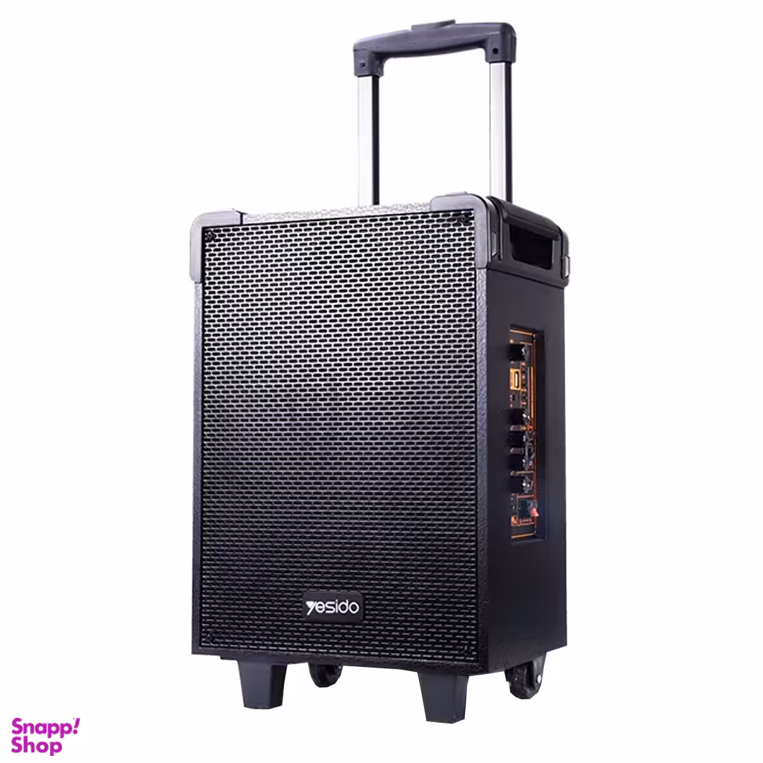 اسپیکر 8 اینچ یسیدو مدل YESIDO YSW15 به همراه 2 میکروفون و ریموت کنترل