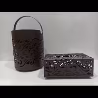 ست سطل و جا دستمالی لیزری مشکی
کد زمانی 