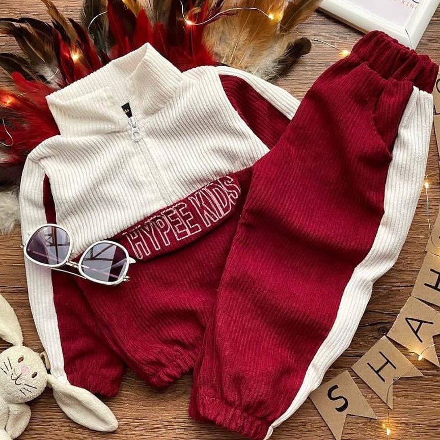 ست اسپرت هودی شلوار هایپ کیدز