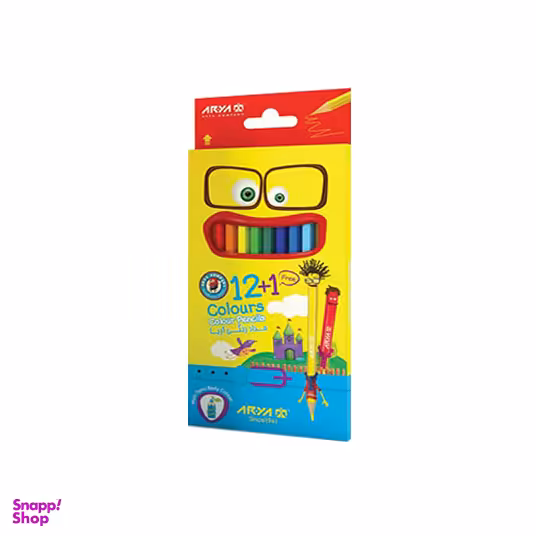 مداد رنگی آریا (Arya) مدل 1+12 رنگ