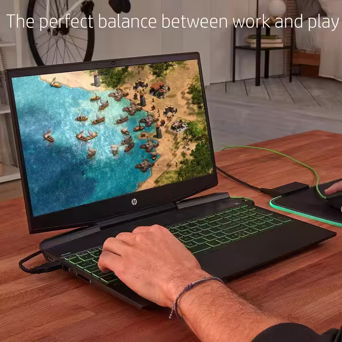 لپ تاپ پاویلیون گیمینگ اچ پی Pavilion Gaming 15-EC1046NR-AA