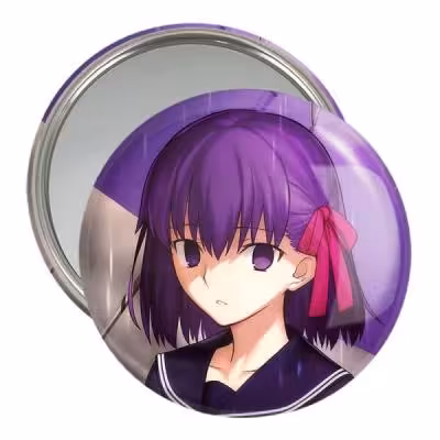 آینه جیبی خندالو مدل ساکورا انیمه فیت استی نایت Fate Stay Night کد 22743
