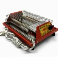 کرسی برقی  ناسیونال 1000w  قرمز با سیم نسوز ( هیتر برقی )