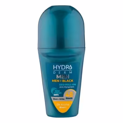 رول ضد تعریق مردانه هیدرودرم مدل Black حجم 50 میلی لیتر