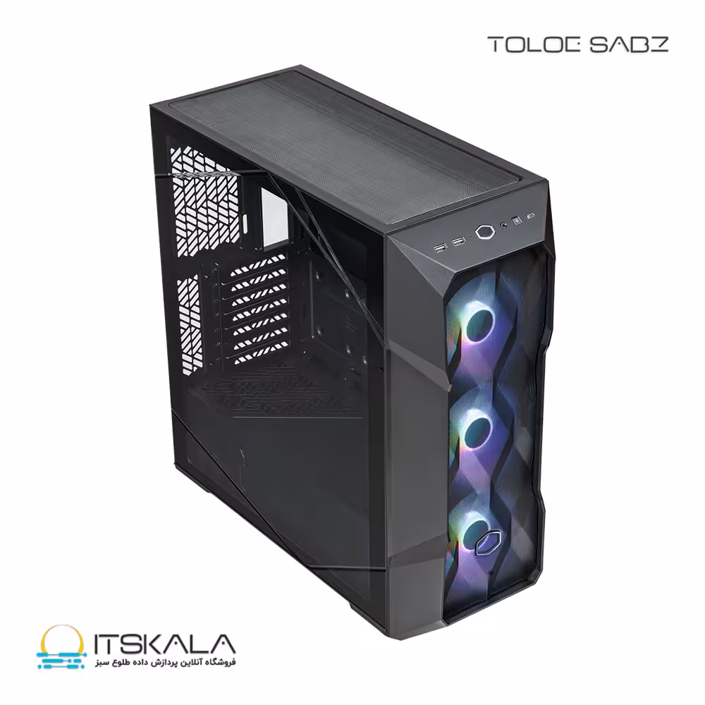 قیمت و خرید کیس کولرمستر MASTERBOX TD500 MESH V2 BLACK | ITSKALA