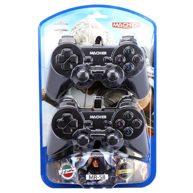 دسته بازی شوک دار برای کامپیوتر