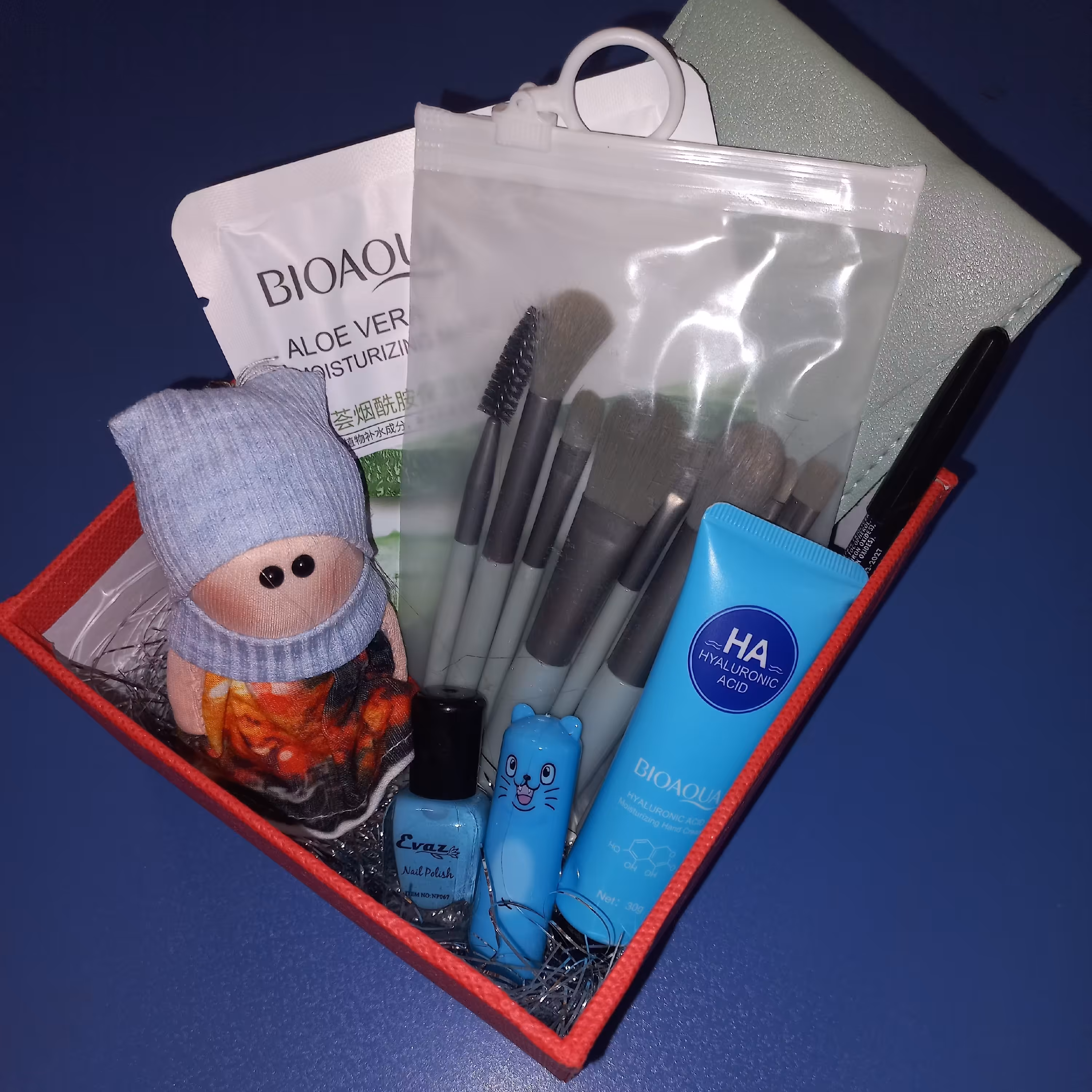 باکس هدیه آبی 