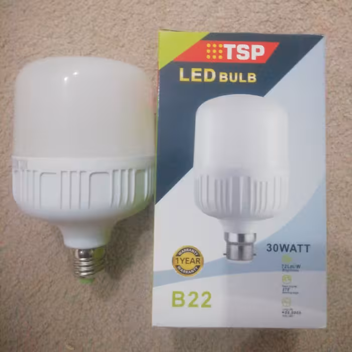 کارتن 50 عددی لامپ 30 وات تی اس پی