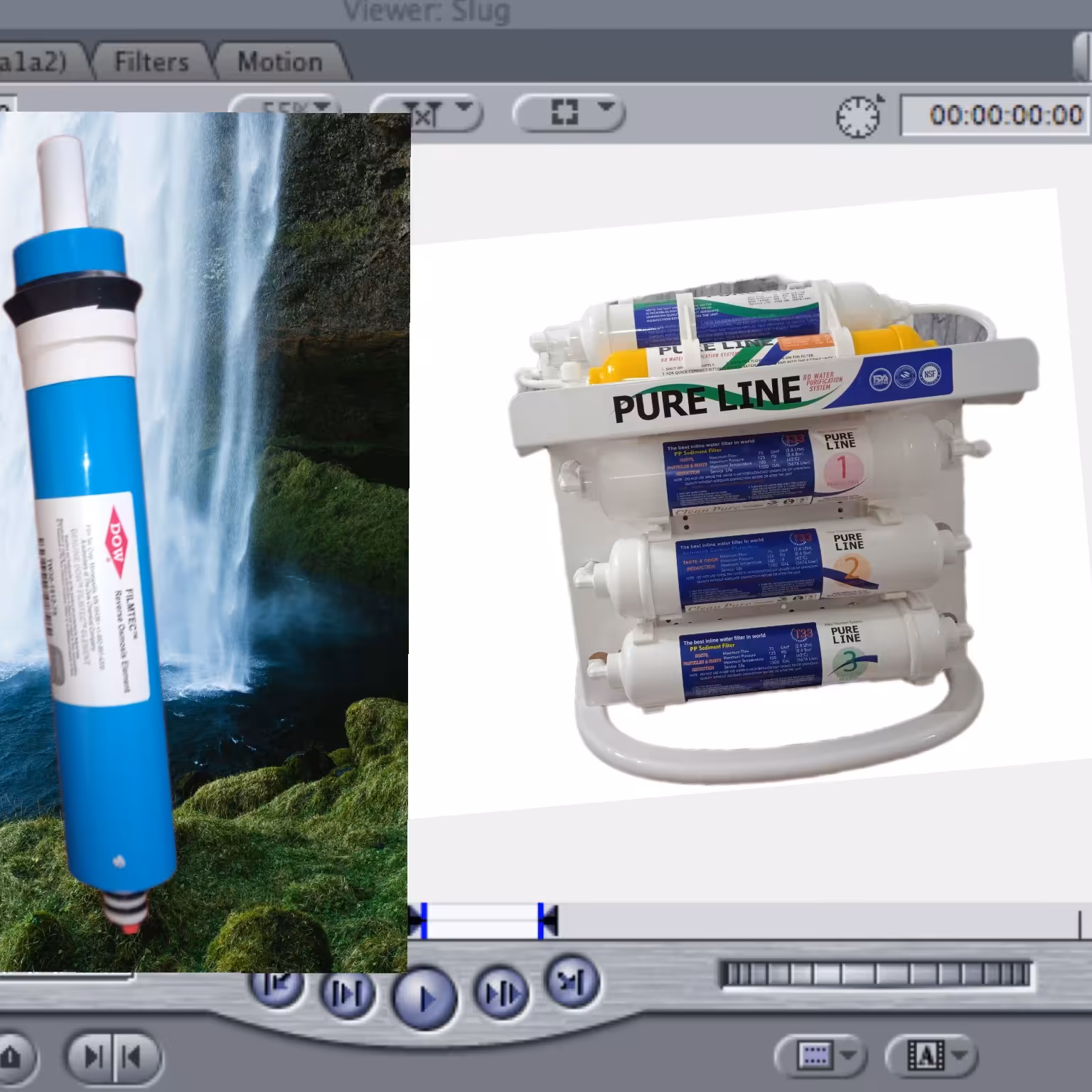 دستگاه اب شیرین کن پورلاین تایوان با تخفیف ویژه 