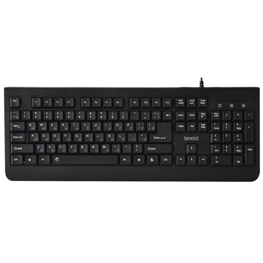 قیمت و خرید کیبورد باسیم بیاند مدل BK-2250 PS2 | یاس ارتباط