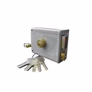 قفل درب حیاطی طرح ژوییل کلید کامپیوتری تنسر مدل TDL-Y-323