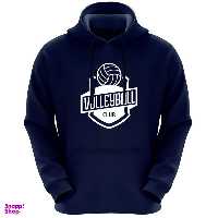 هودی مردانه طرح volleyball کد F620 رنگ سرمه ای