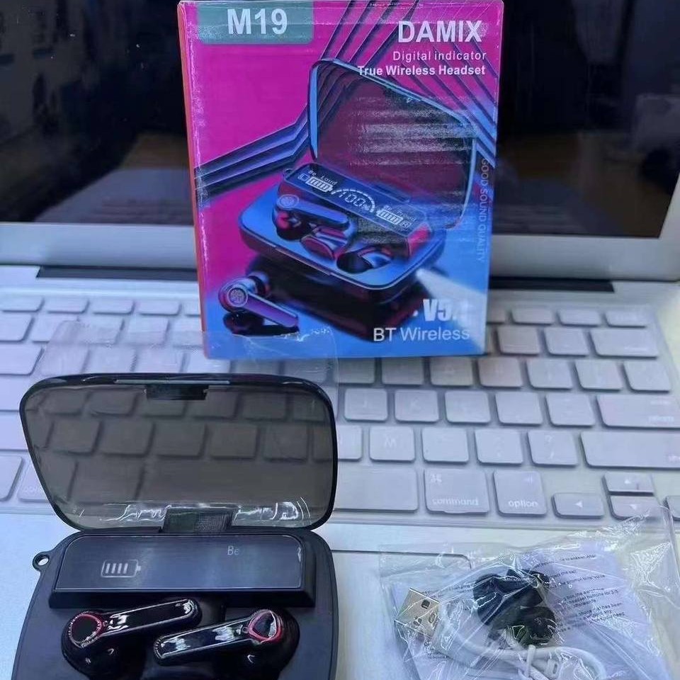 ایرپاد   M19 پاوربانک دار و چراغ دار 