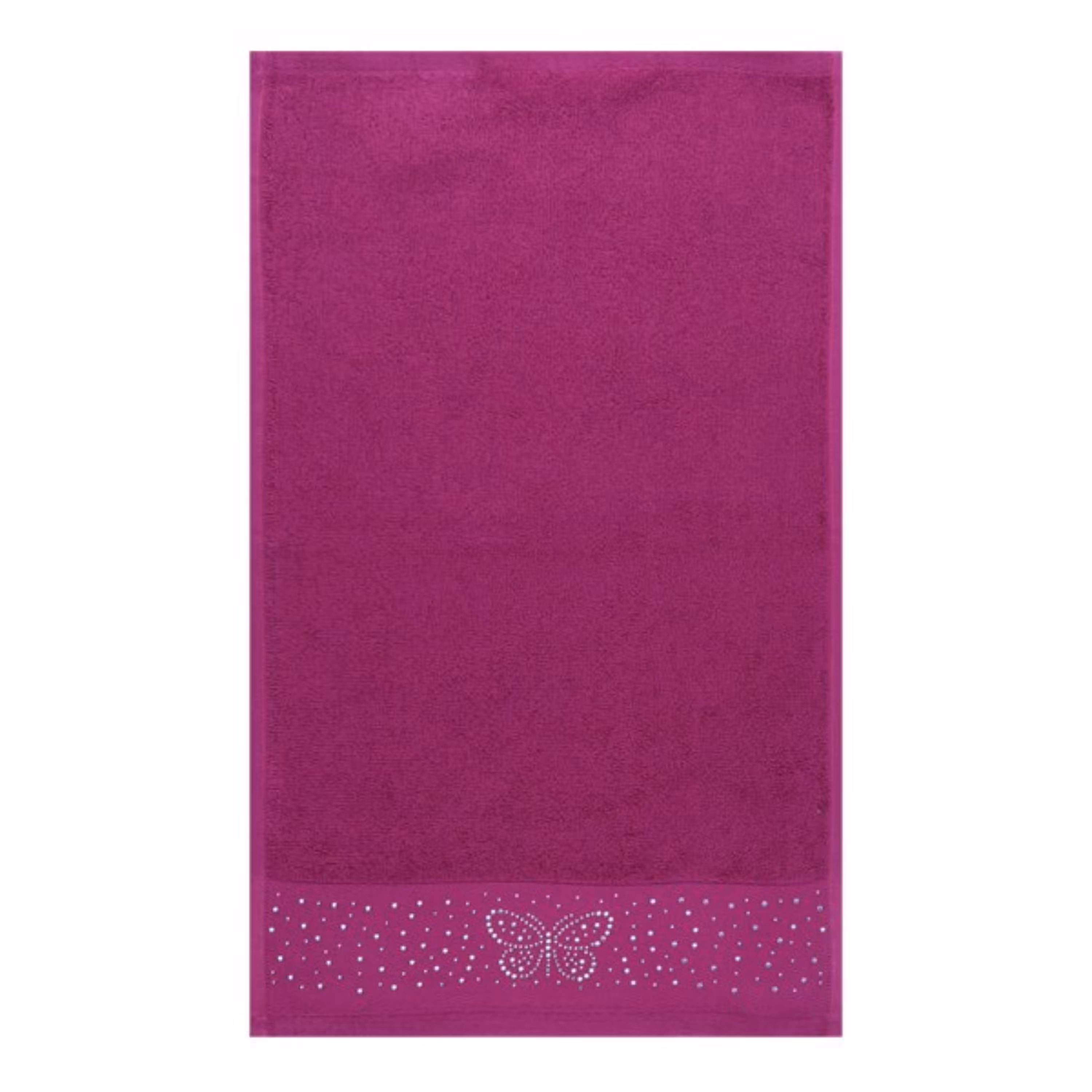 حوله دستی مدل پروانه-2 سایز 30x50 سانتی متر - کد 10061143025
