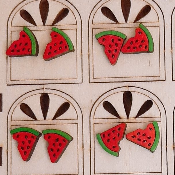 گوشواره میخی هندونه