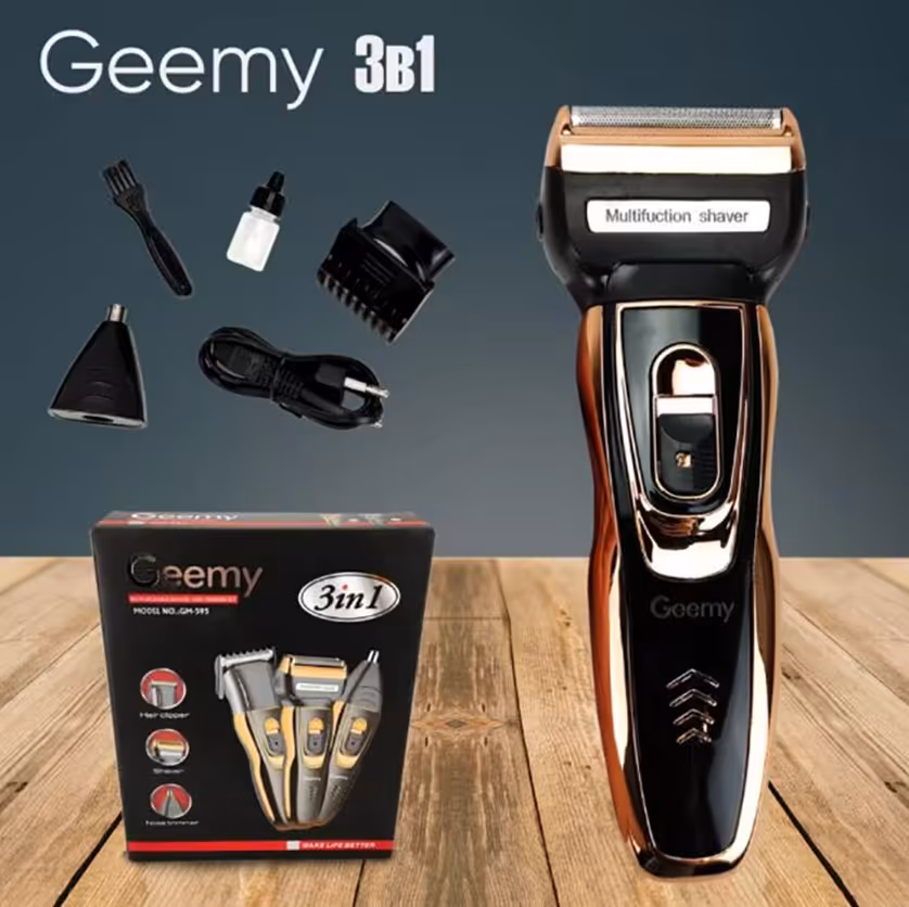 ماشین اصلاح موی صورت جیمی 3 کاره مدل Gm-595