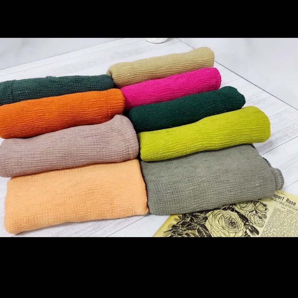 شال پلیسه وارداتی لمه شاین