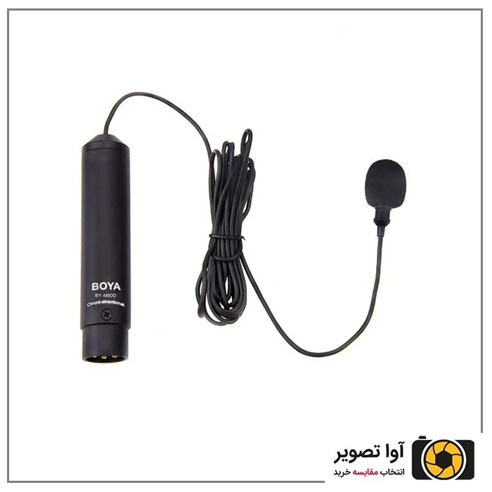 میکروفون سیم دار یقه ای بویا BOYA BY-M80D