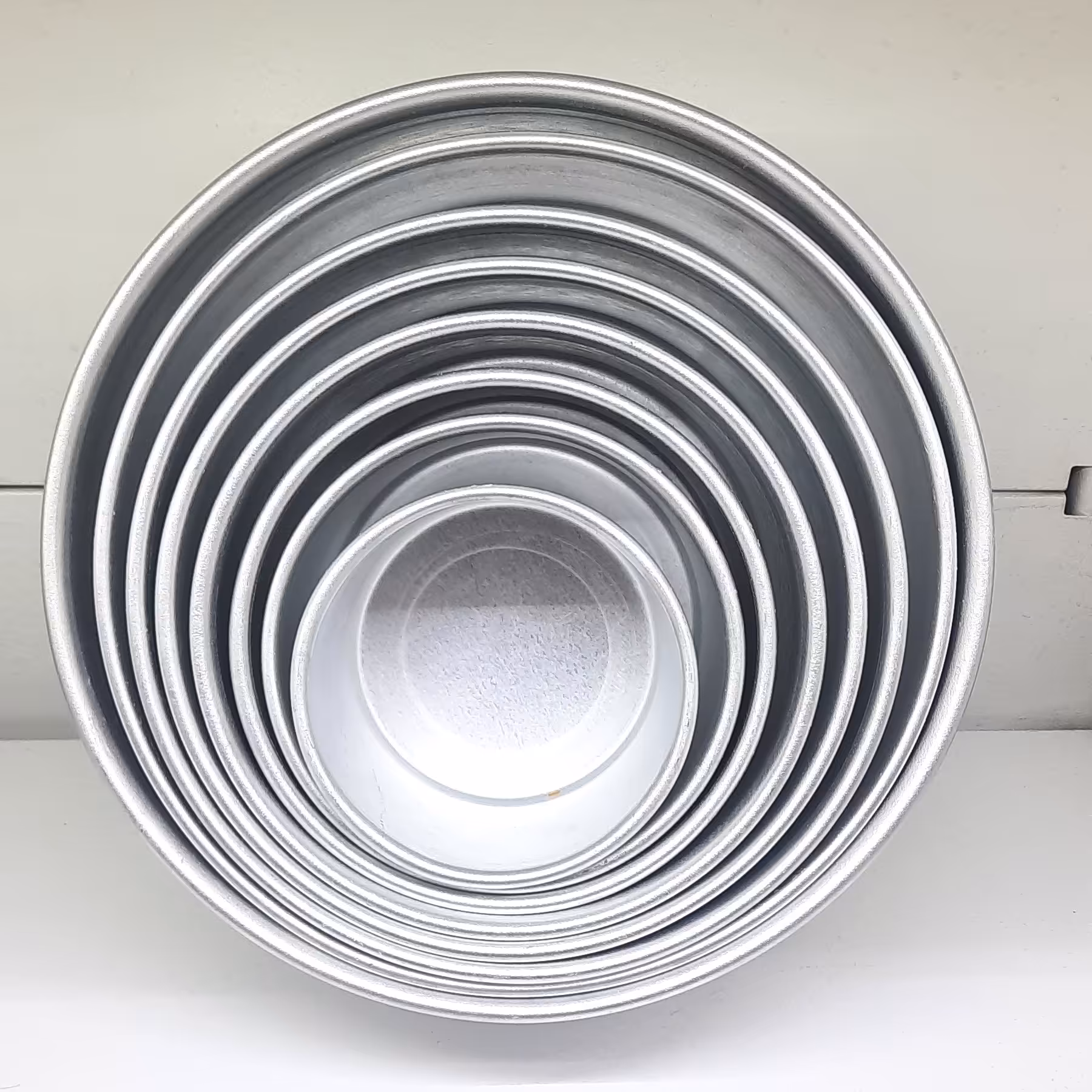 قالب کیک گرد آلومینیوم اعلاء قطر 14 سانت ارتفاع 9 سانت