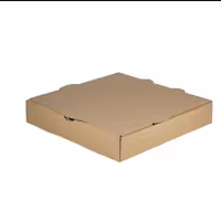 جعبه پیتزا ساده کرافت 28 سانت ایفلوت بسته 1000 عددی ارسال بصورت پس کرایه