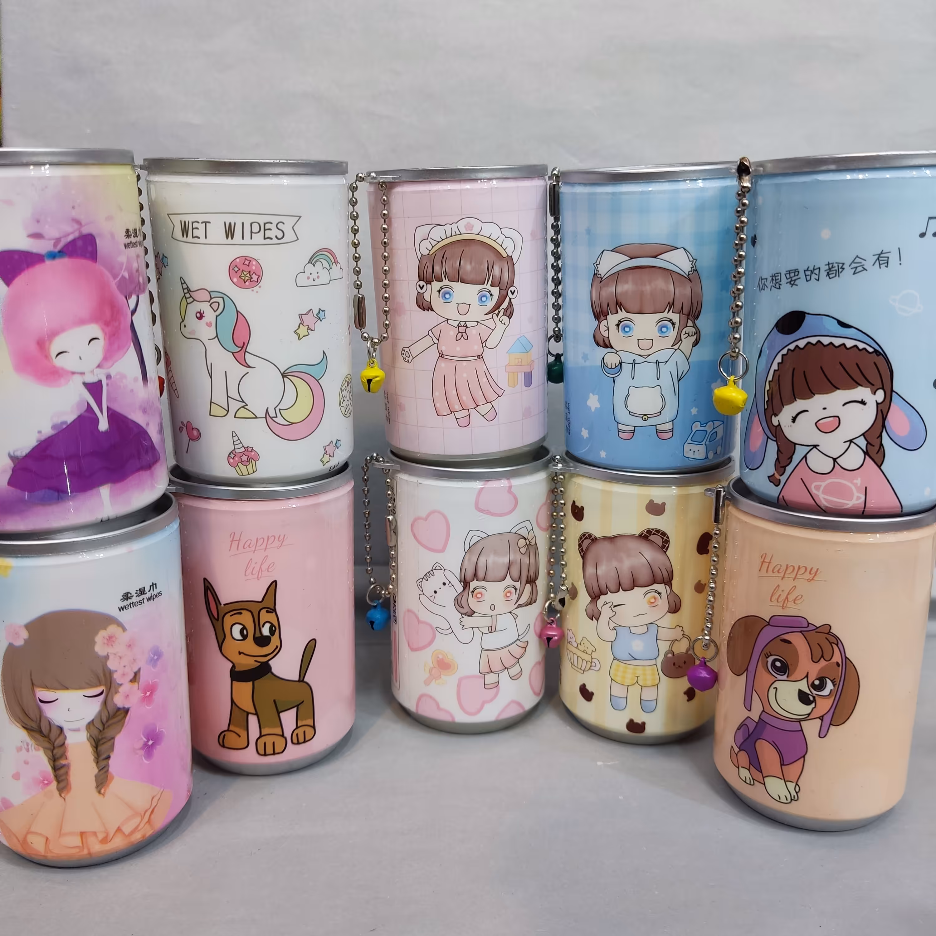 دستمال مرطوب فانتزی وارداتی