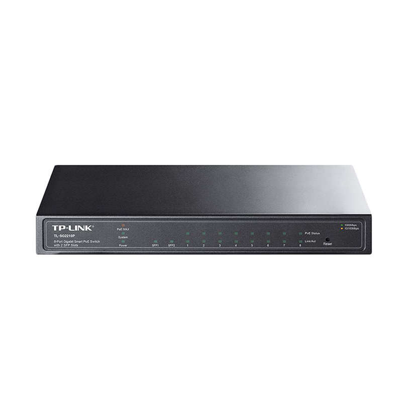 سوئیچ 8 پورت PoE تی پی لینک TL-SG2210P