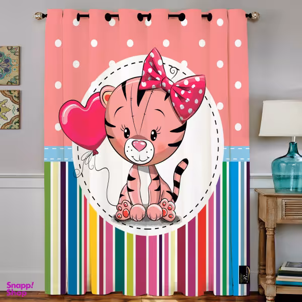 پرده کد C4-50620 سایز 190x140 سانتی متر