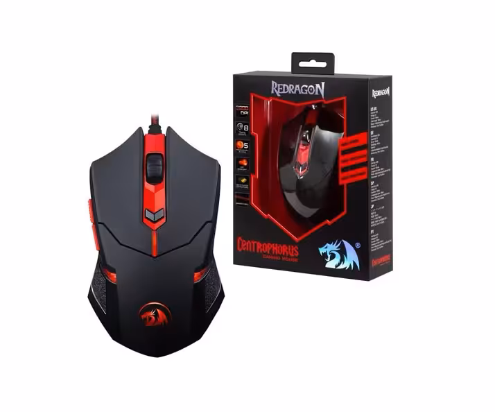 موس گیمینگ ردراگون Centrophorus M601