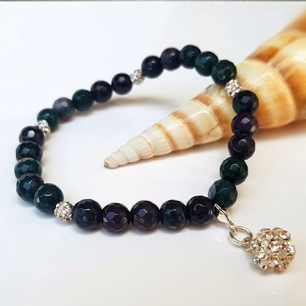 دستبند سنگ جید