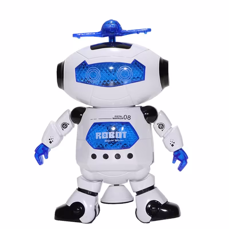 ربات چرخشی 360درجه موزیکال 99444(چراخدار)