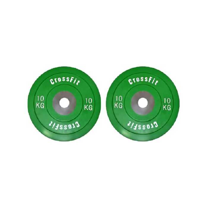 وزنه صفحه هالتر کراسفیت 10 کیلوگرمی بسته دو عددی