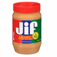 کره بادام زمینی بدون گلوتن جیف اصلی - 454 گرم