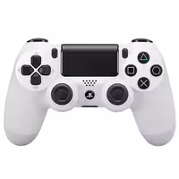دسته بازی بی سیم سونی Dualshock 4 High Copy درجه یک طرح White مناسب برای PS4