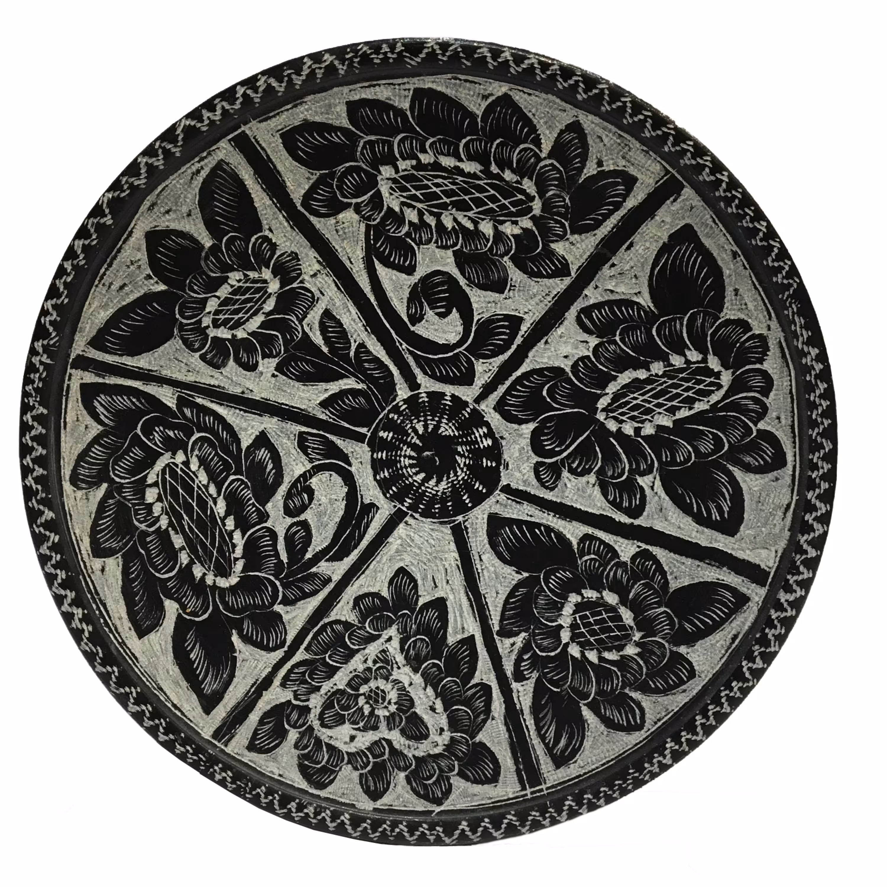 بشقاب سنگی طرح ستاره کد 01