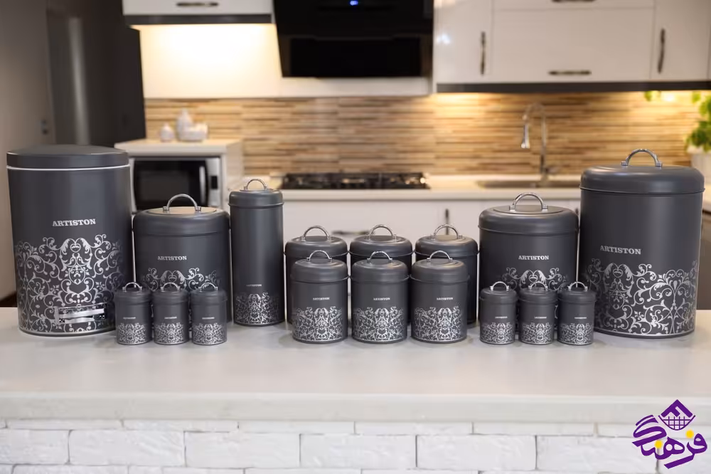 سرویس اشپزخانه ارتیستون ویکتوریا 17نوک مدادی