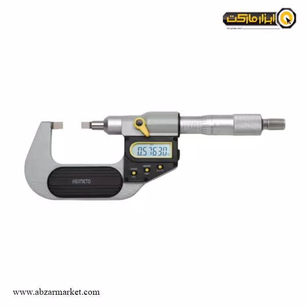 میکرومتر فک پیچ گوشتی دیجیتال آسیمتو 100-75 خارج سنج مدل 0-04-117