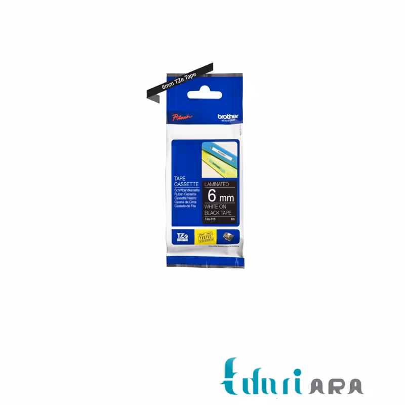 برچسب پرینتر لیبل زن برادر مدل TZe-315