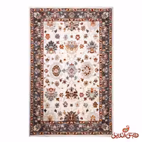 فرش ساوین کد 8003 کرم