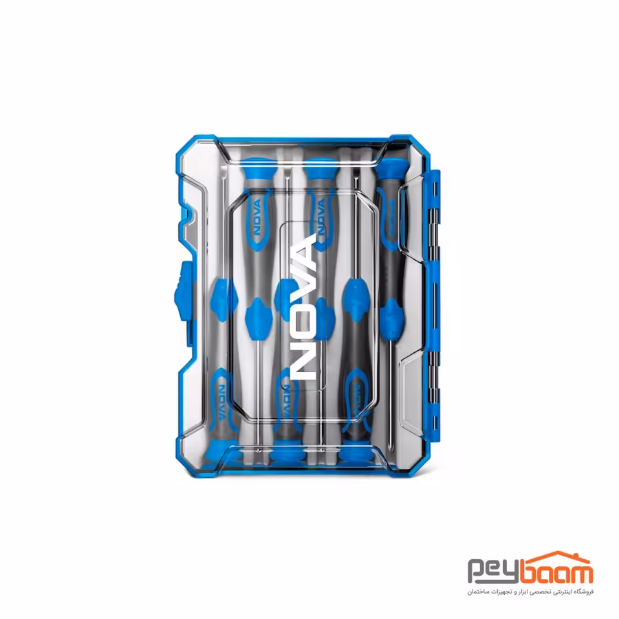 مجموعه 6 عددی پیچ گوشتی ساعتی نووا مدل NTS 1329