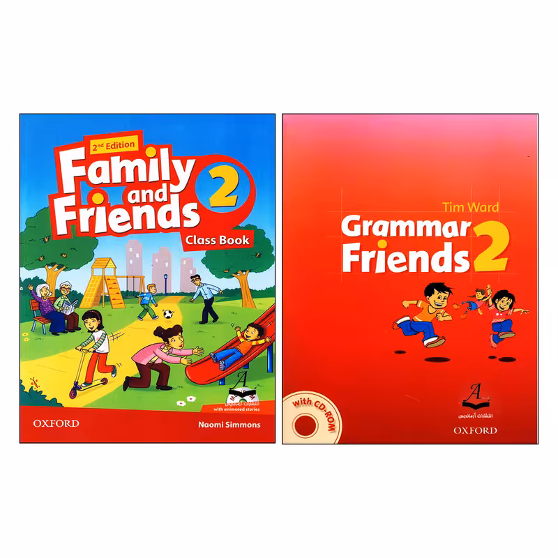 کتاب Family and Friends 2 اثر Naomi Simmons And Tim Ward انتشارات آرماندیس دو جلدی