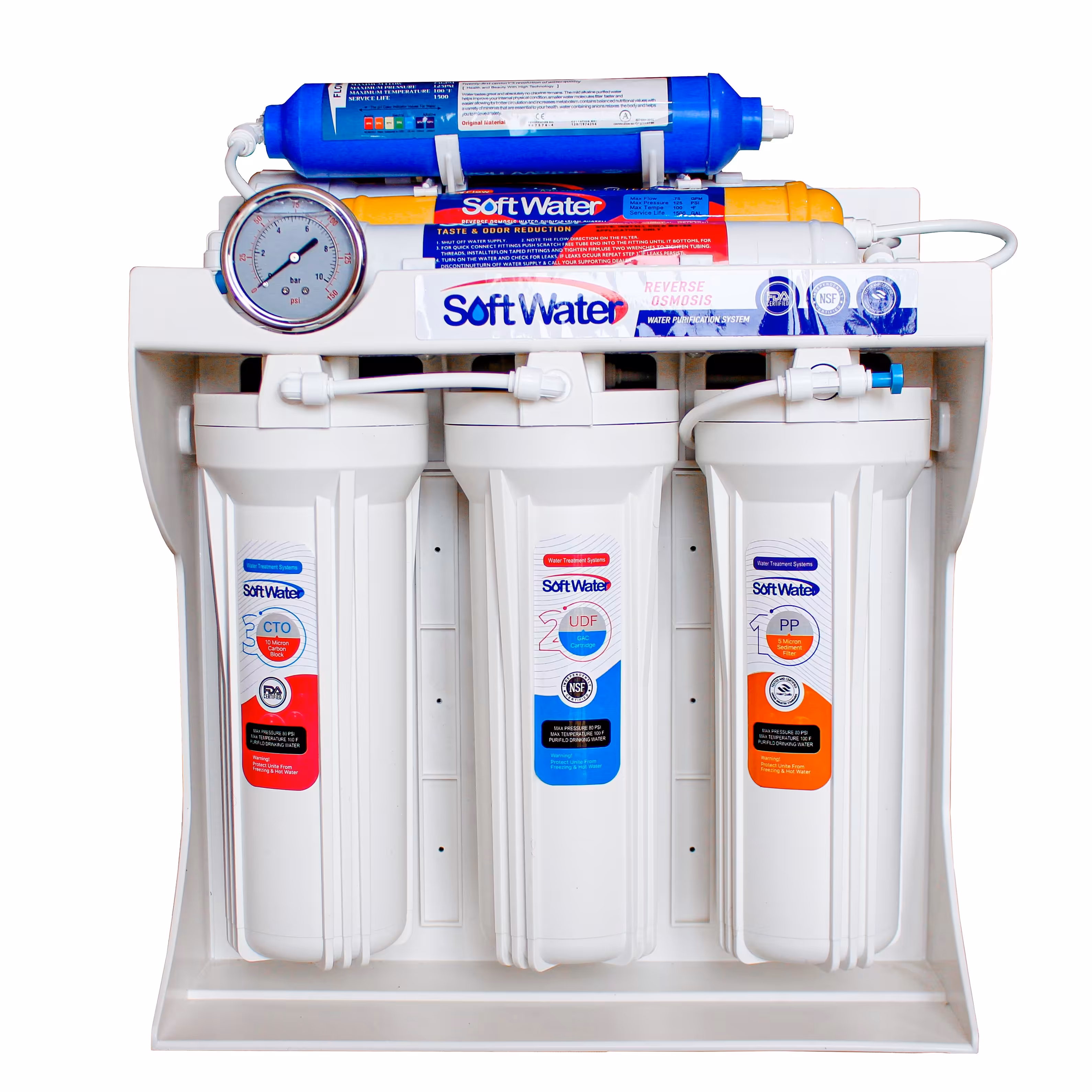 دستگاه تصفیه آب 7 مرحله ای Soft water مدل 1020 (ارسال رایگان )