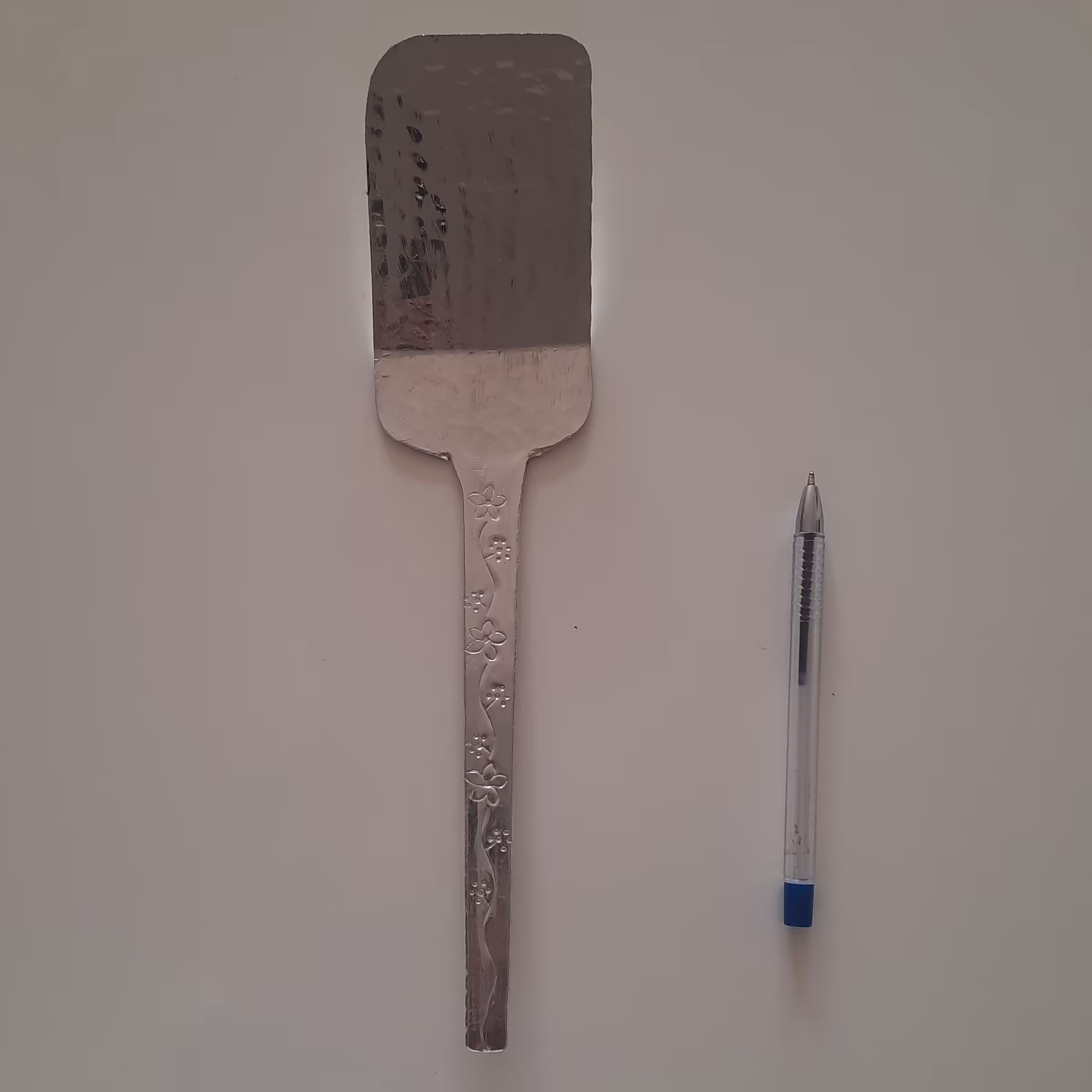 کفگیر شامی بزرگ قلع کاری شده