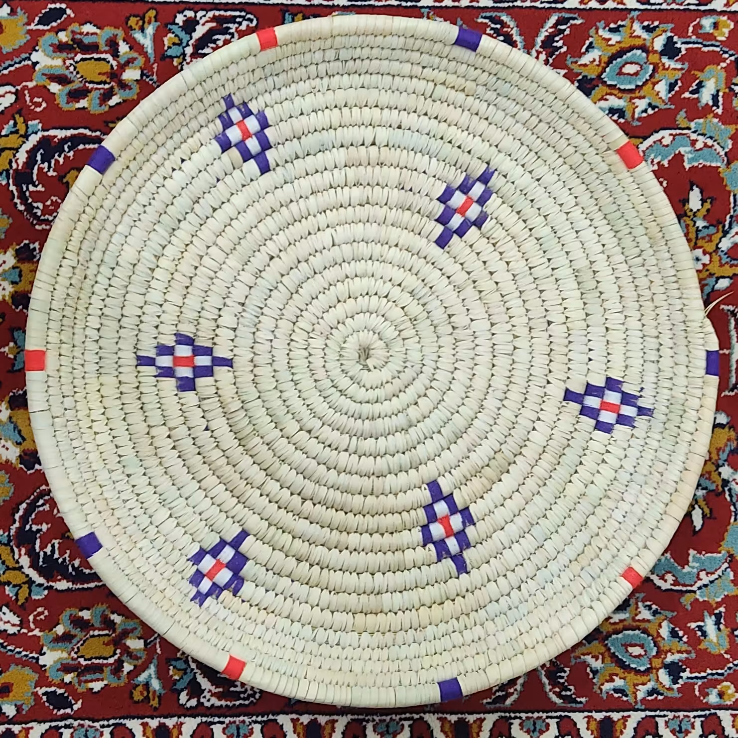 سینی حصیری 60 سانت بافت عالی(ارسال رایگان) 