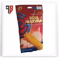 دستکش ظرفشویی ساق بلند رز مریم لارج (12عددی) - مرکز فروش ملزومات کافه رستوران فرزان