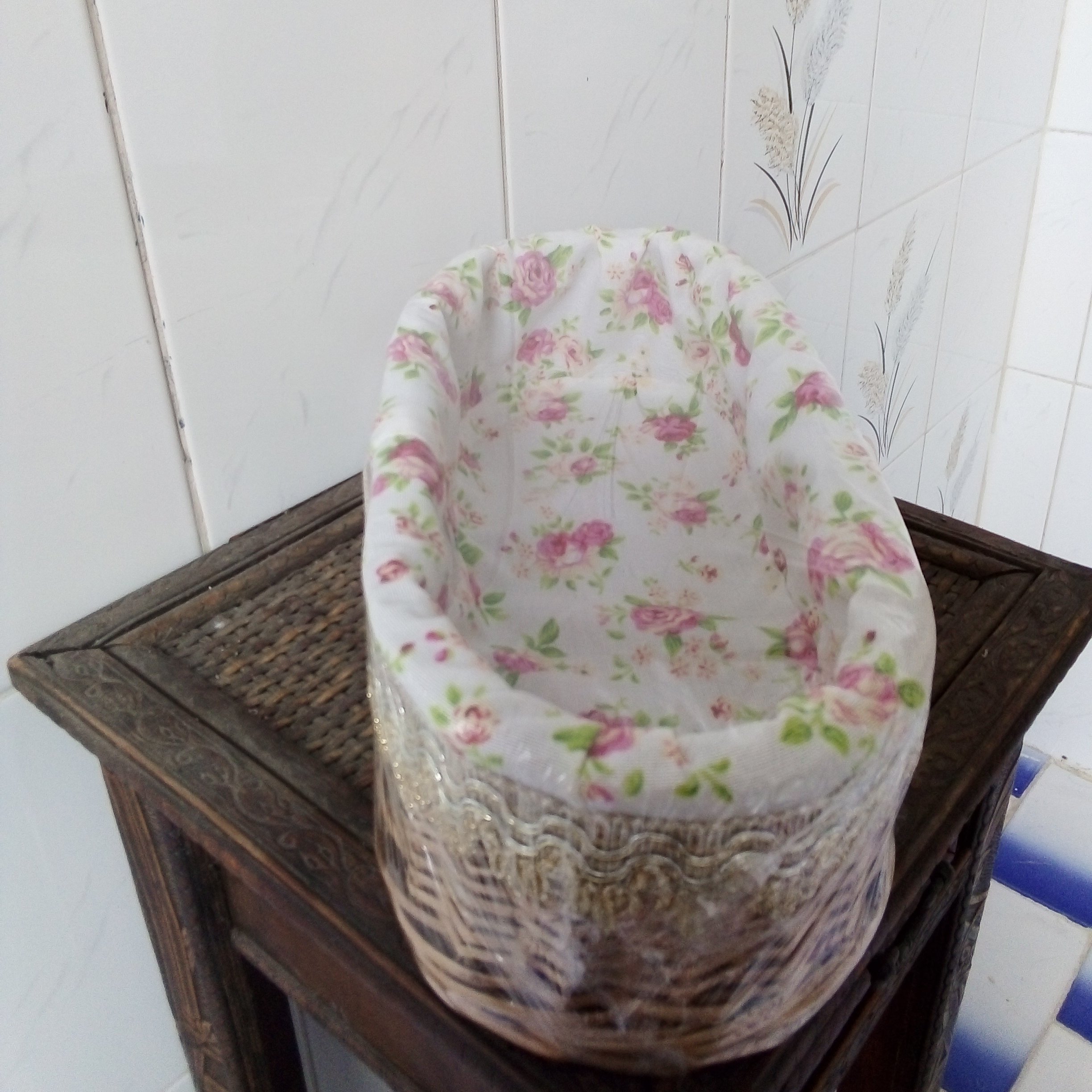 سبد جاقاشقی پارچه دار